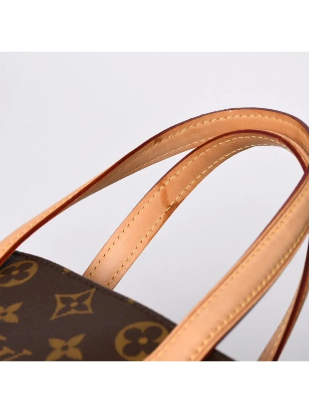 Louis Vuitton Wilshire PM Handbag Monogram Canvas Brown